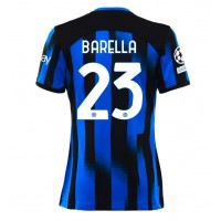 Inter Milan Nicolo Barella #23 Domaci Dres za Ženska 2023-24 Kratak Rukav
